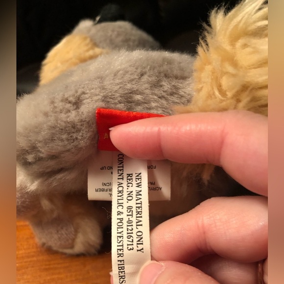 Adventure Planet Wolf Pup - Gray Beige Tan - Big Sparkle Eyes - Picture 9 of 10